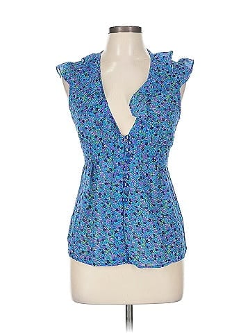 Ali & Kris Floral Blue Casual Dress with Shirt  (view 1)