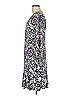 Eliza J Paisley Gray Casual Dress Size M - photo 5