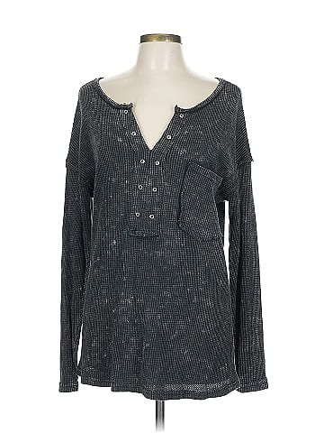 Bibi Long Sleeve Henley (view 1)