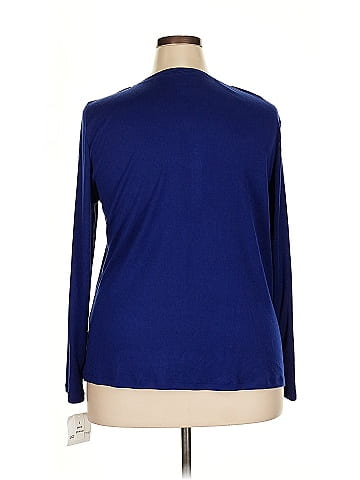 Liz Claiborne Long Sleeve Polo (view 2)