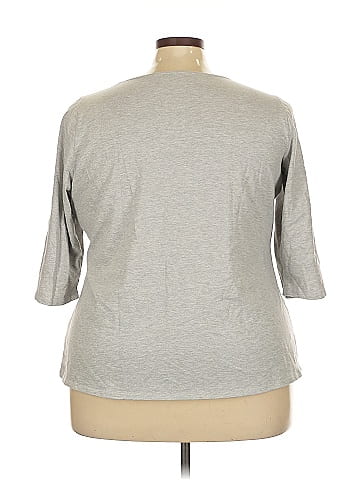 Jessica London 3/4 Sleeve T-Shirt (view 2)