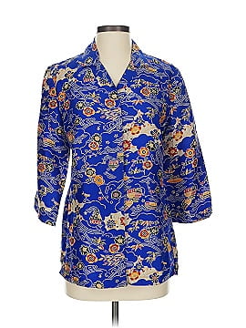 Chico's Design 3/4 Sleeve Silk Top