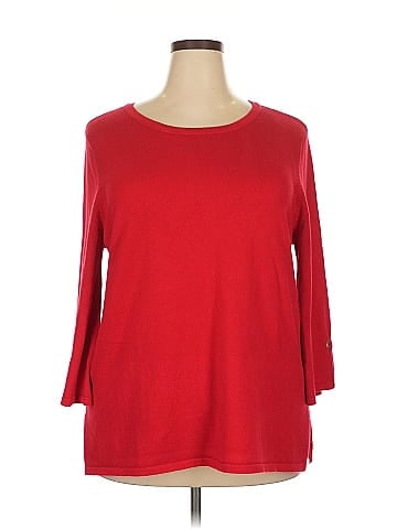 Liz Claiborne 3/4 Sleeve T-Shirt (view 1)
