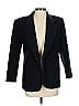 Harve Benard Chevron-herringbone Black Wool Blazer Size 2 (petite) - photo 1