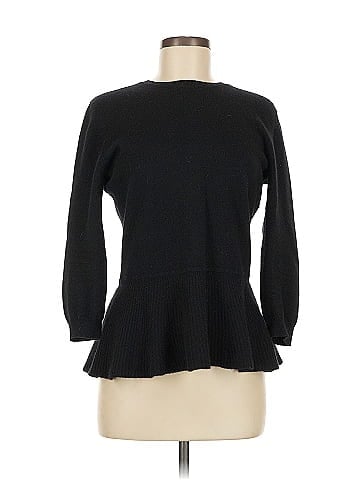 Aqua Cashmere Pullover Sweater (view 1)