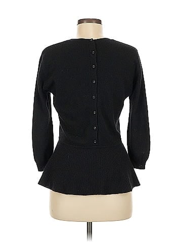 Aqua Cashmere Pullover Sweater (view 2)