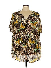 Roaman's Short Sleeve Blouse