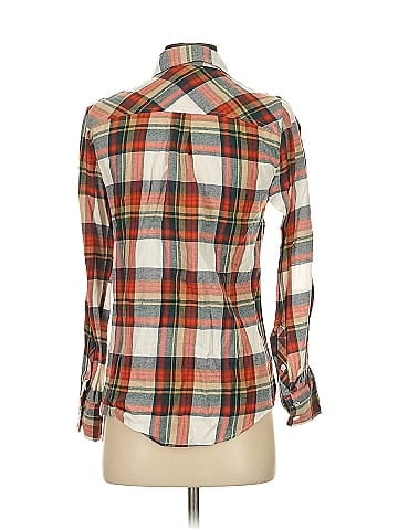 J.Crew Factory Store Long Sleeve Button-Down Shirt (view 2)