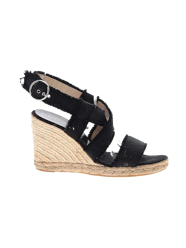 Pre-owned Bettye Muller Wedges In Black