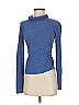 We the Free Blue Long Sleeve Turtleneck Size S - photo 1