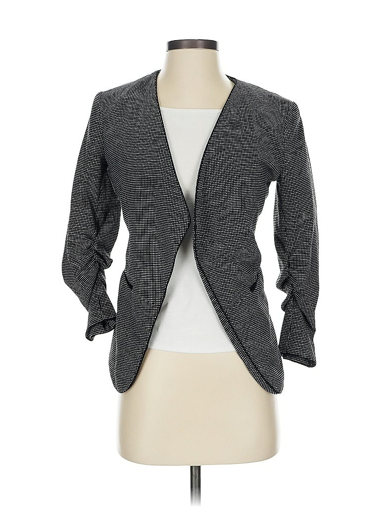 Pre-owned H&m Blazer Jacket In Gray