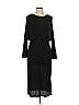 Everly Black Casual Dress Size M - photo 1