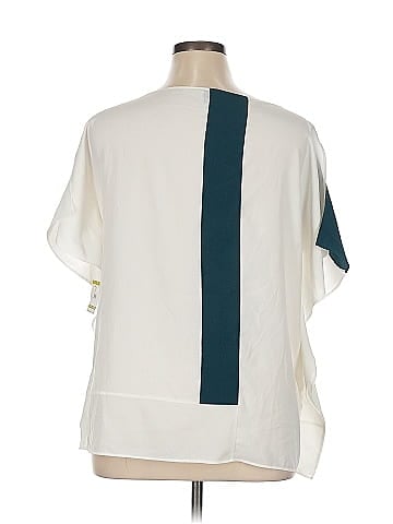 Anne Klein Short Sleeve Blouse (view 2)