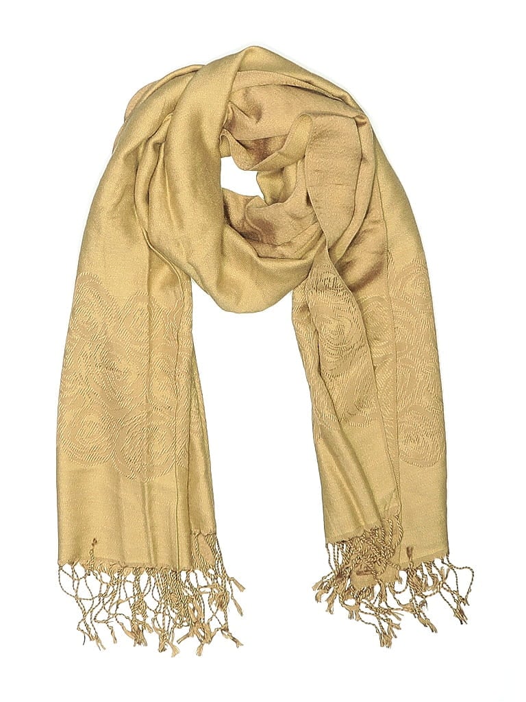 Pashmina Tan Scarf One size - photo 1
