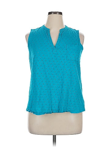 Liz Claiborne Sleeveless T-Shirt (view 1)
