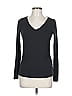 G by Giuliana Rancic Black Long Sleeve T-Shirt Size L (estimated) - photo 1