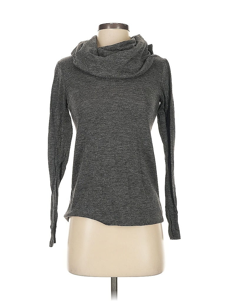 Pre-owned Ann Taylor Turtleneck Sweater In Gray