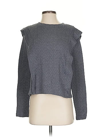 Aqua Pullover Sweater (view 1)