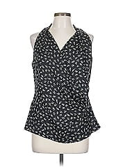 Lafayette 148 New York Sleeveless Silk Top