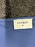 Everly 100% Polyester Solid Blue Cocktail Dress Size M - photo 7