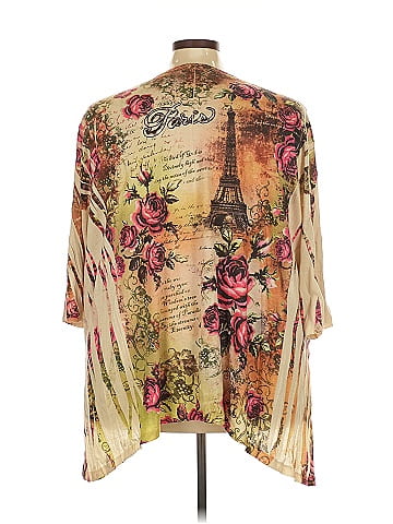 Liz & Me 3/4 Sleeve Blouse (view 2)