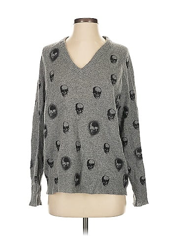 Skull Cashmere Cashmere Pullover Sweater (view 1)