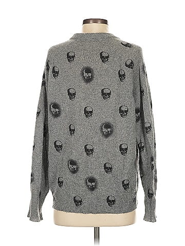 Skull Cashmere Cashmere Pullover Sweater (view 2)