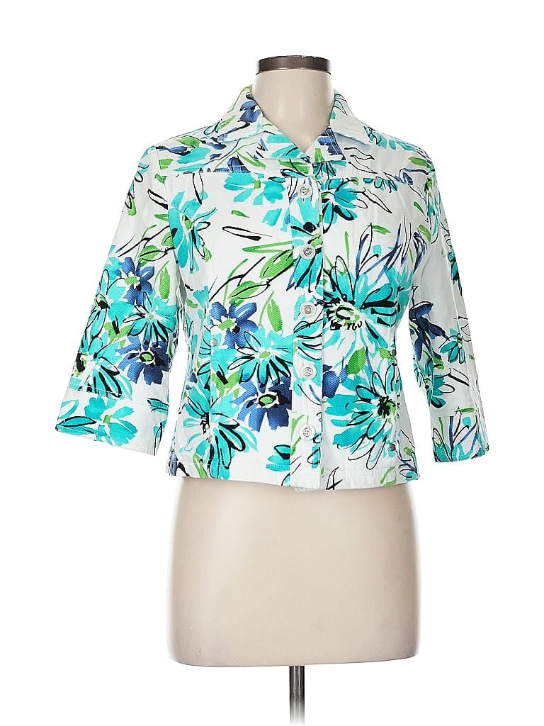 Pre-owned Draper's & Damon's Jacket In White