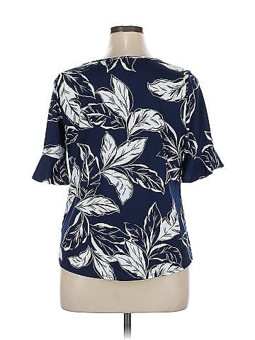 Perseption Concept Short Sleeve Blouse (view 2)
