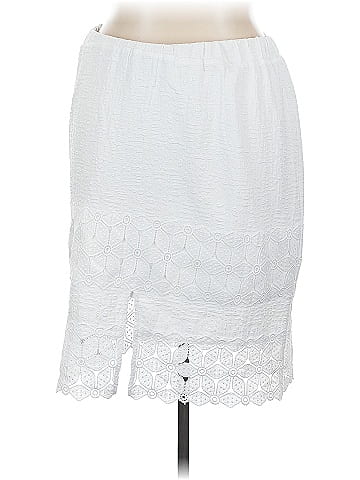 Kaari Blue Casual Skirt (view 2)