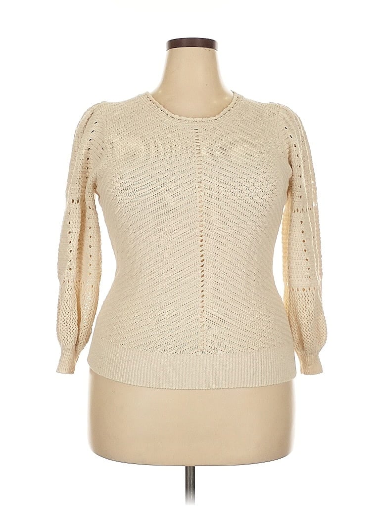 A.L.C. Ivory Pullover Sweater Size XL - photo 1