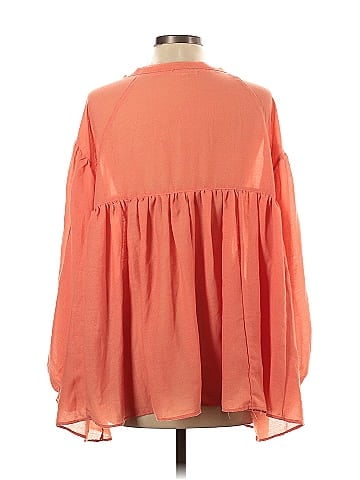 Easel 3/4 Sleeve Blouse (view 2)