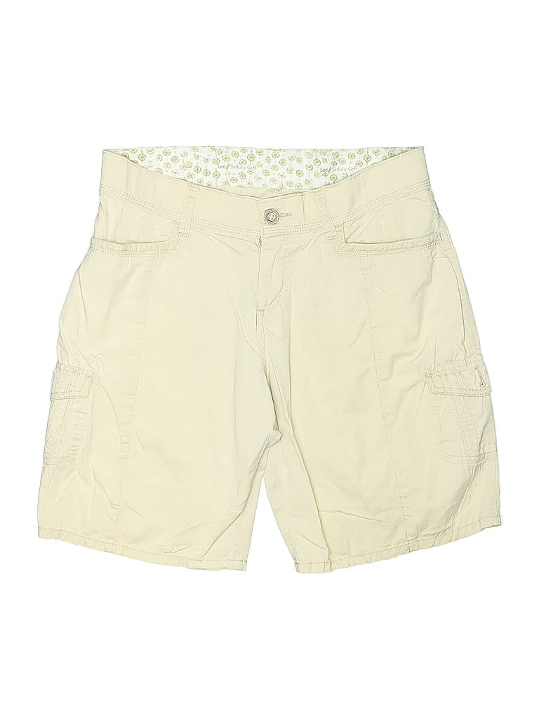 Pre-owned Lee Khaki Shorts In White