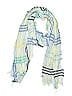 Unbranded Plaid Blue White Scarf One size - photo 1
