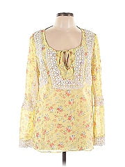 Sundance 3/4 Sleeve Silk Top