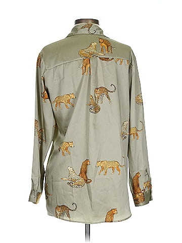 Zara Long Sleeve Button-Down Shirt (view 2)