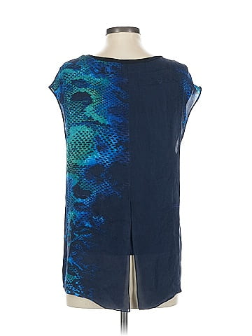 Elie Tahari Sleeveless Silk Top (view 2)