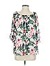 Vince Camuto 100% Polyester Pink 3/4 Sleeve Blouse Size XS - photo 1