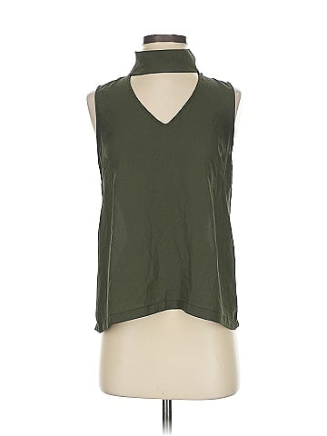 Aqua Sleeveless T-Shirt (view 1)