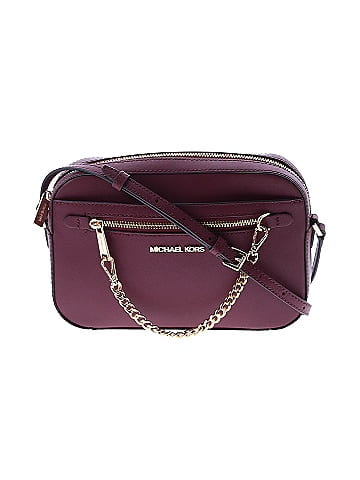 MICHAEL Michael Kors Leather Crossbody Bag (view 1)