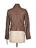 Q40 100% Leather Brown Leather Jacket Size M - photo 2