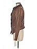 Q40 100% Leather Brown Leather Jacket Size M - photo 5