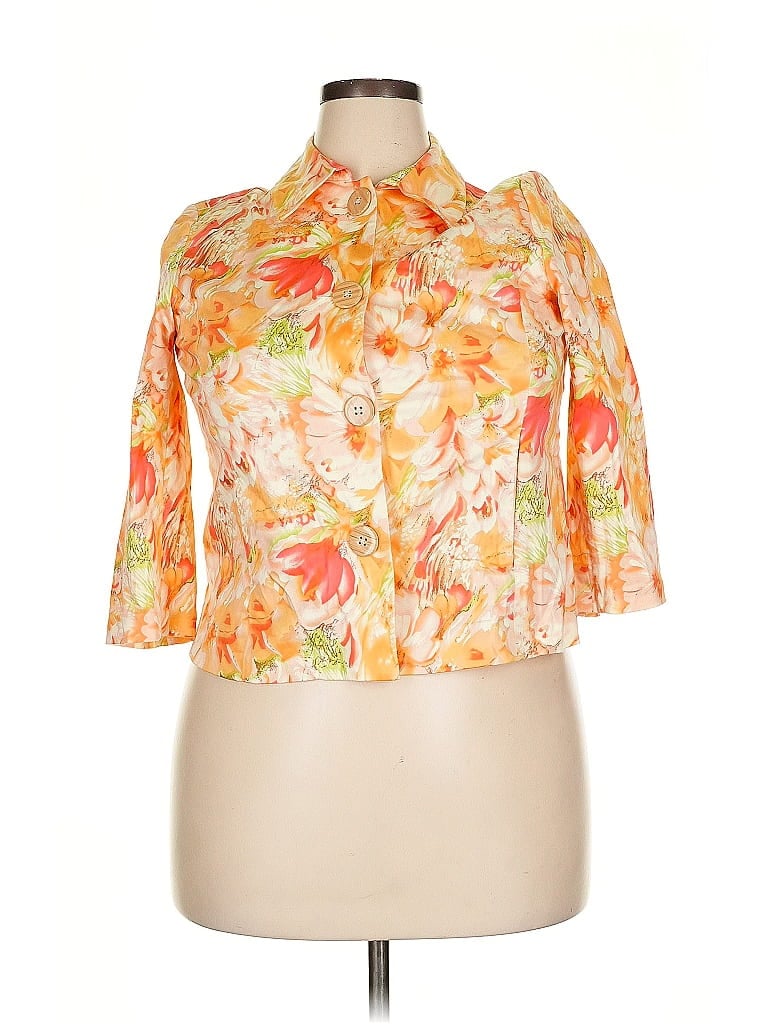 Pre-owned Coldwater Creek Jacket In Orange