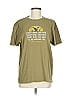 Life Is Good 100% Cotton Green Short Sleeve T-Shirt Size M - photo 1