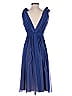 Amelia Toro Blue Cocktail Dress Size 2 - photo 2