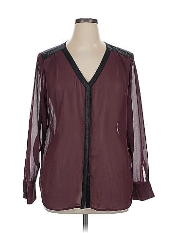 Rock & Republic Long Sleeve Blouse (view 1)