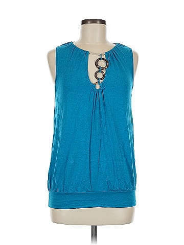 August Silk Sleeveless Blouse (view 1)