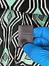 Hale Bob Print Teal Casual Dress Size S - photo 8