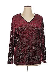 Karen Kane Long Sleeve Blouse