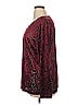Karen Kane Burgundy Long Sleeve Blouse Size 2X - photo 5